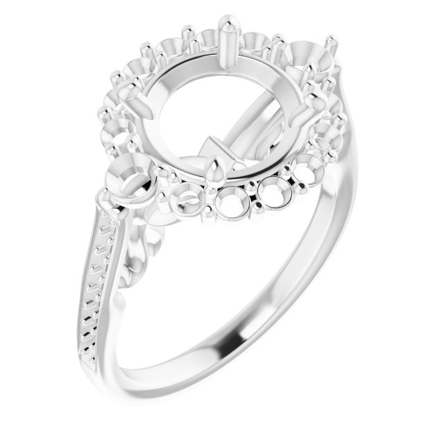 Halo-Style Engagement Ring