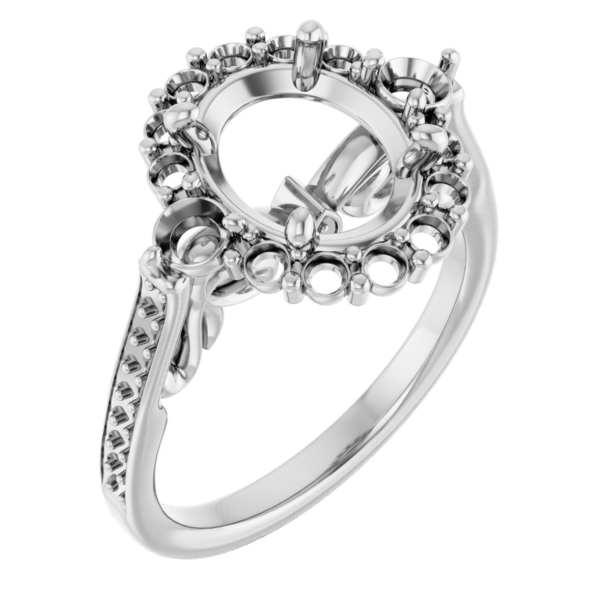 Halo-Style Engagement Ring