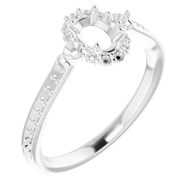 Halo-Style Engagement Ring