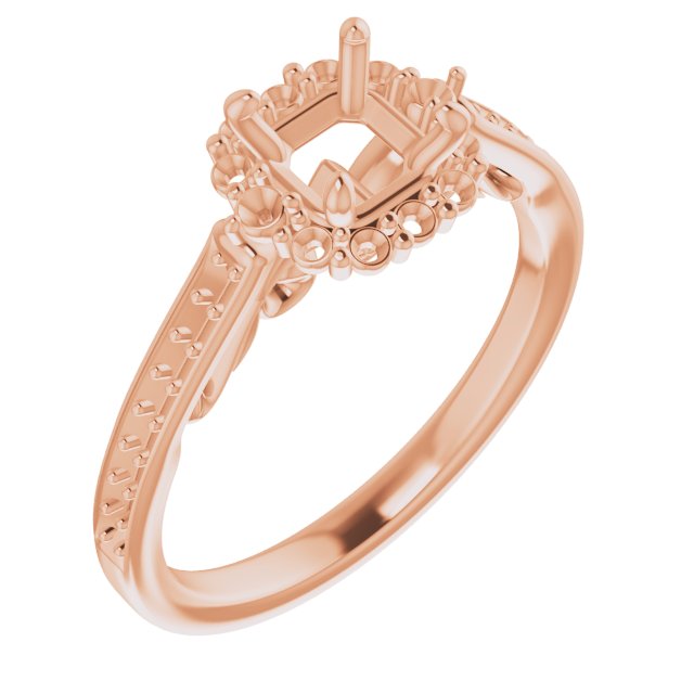 Halo-Style Engagement Ring