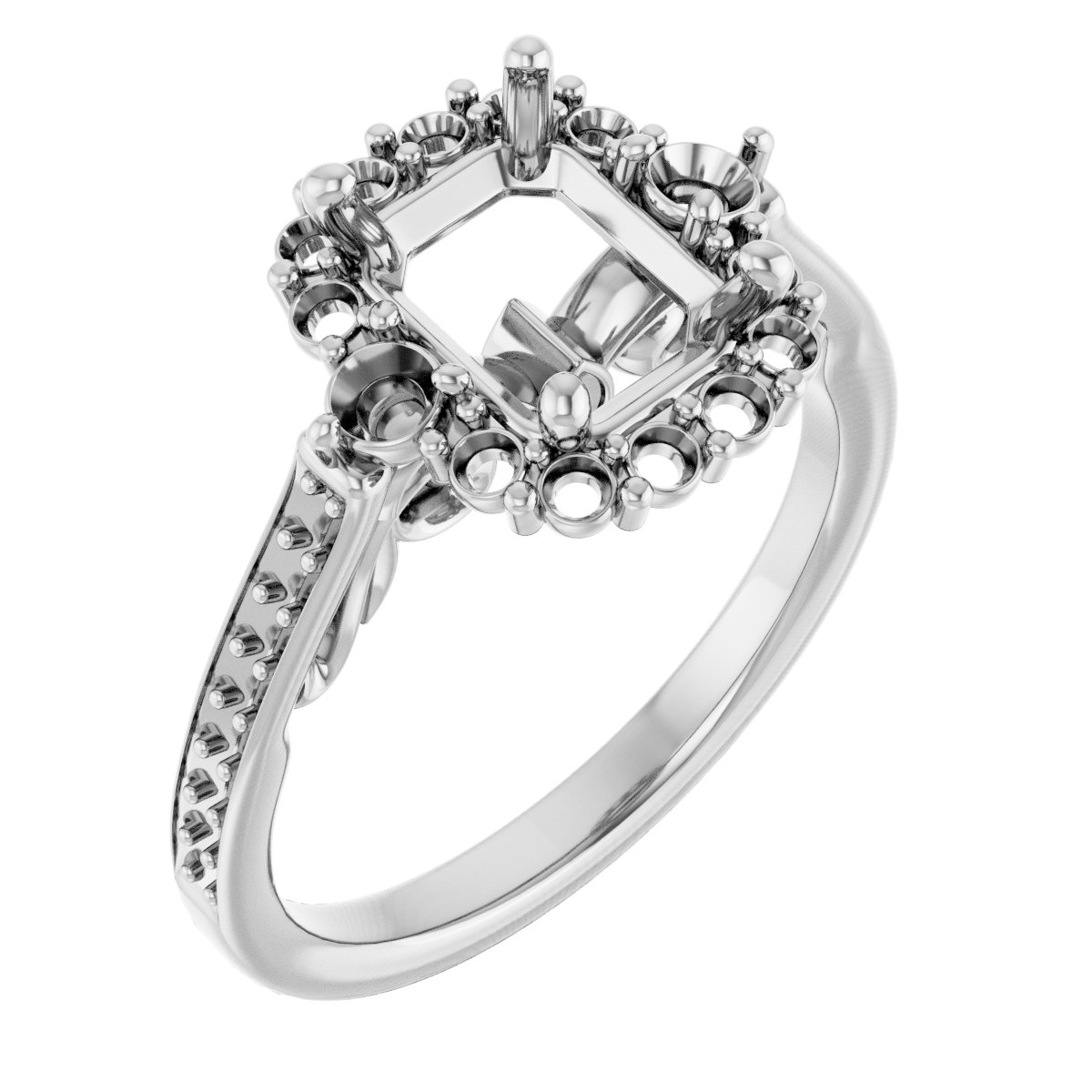 Halo-Style Engagement Ring