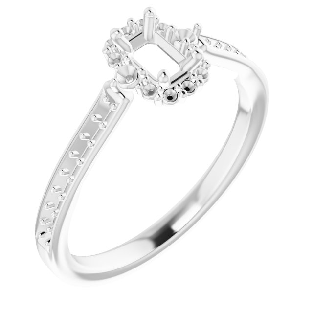 Halo-Style Engagement Ring