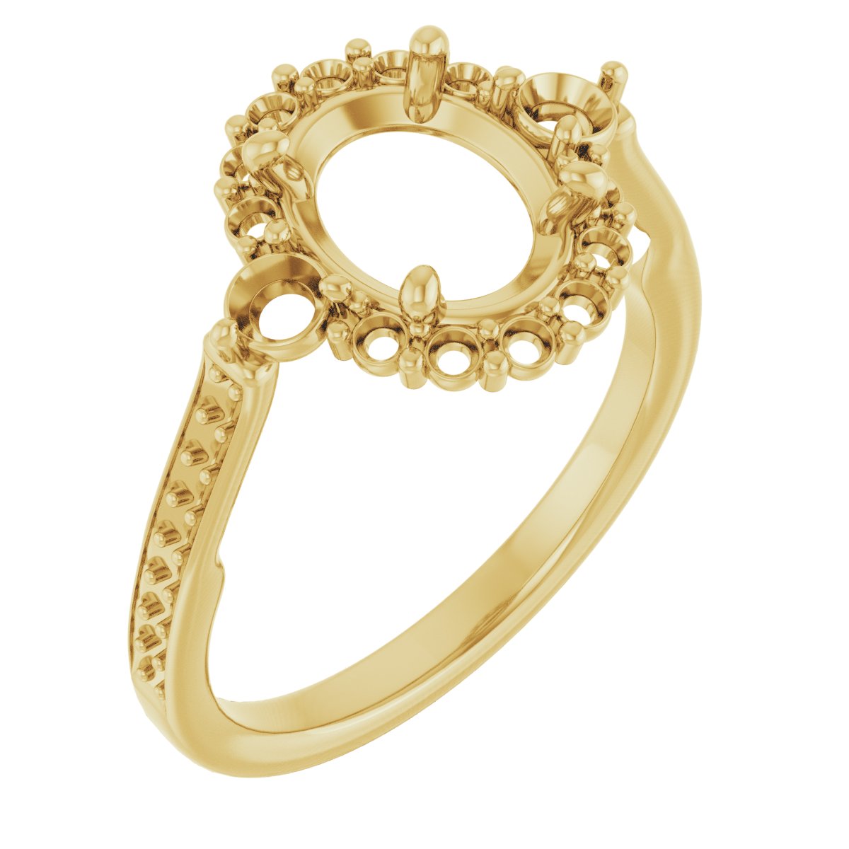 Halo-Style Engagement Ring