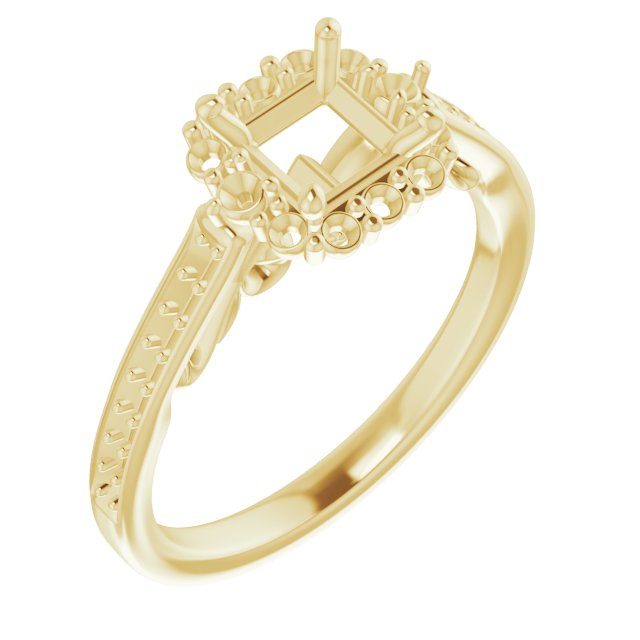 Halo-Style Engagement Ring