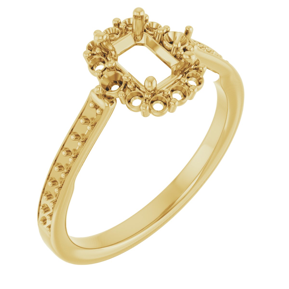 Halo-Style Engagement Ring