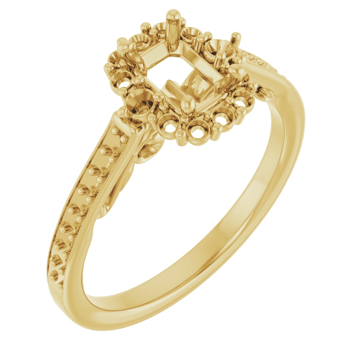 Halo-Style Engagement Ring