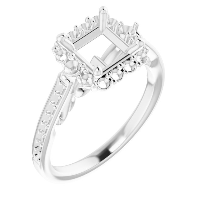 Halo-Style Engagement Ring