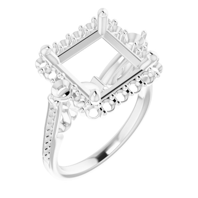 Halo-Style Engagement Ring