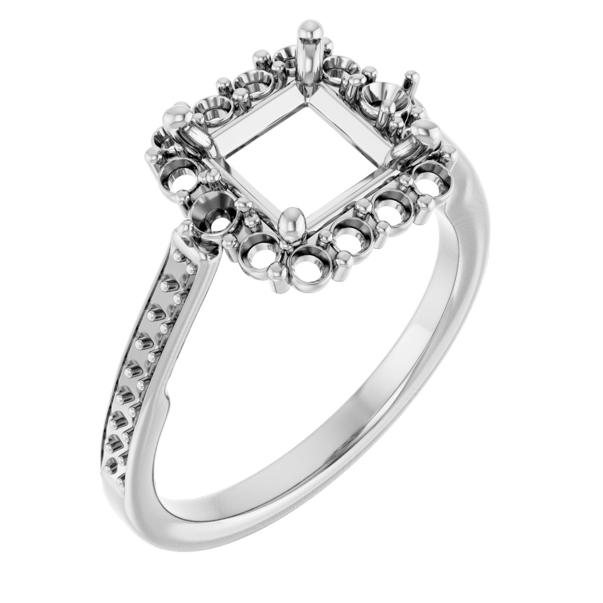 Halo-Style Engagement Ring