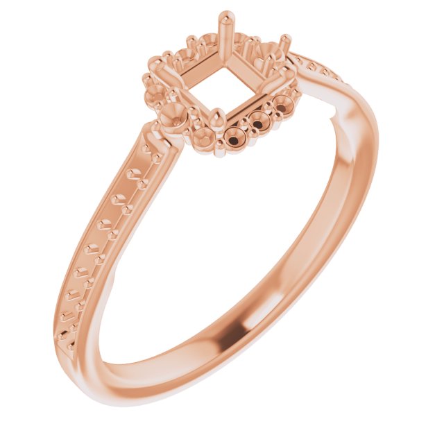 Halo-Style Engagement Ring