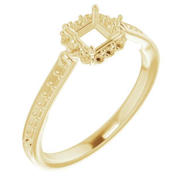 Halo-Style Engagement Ring