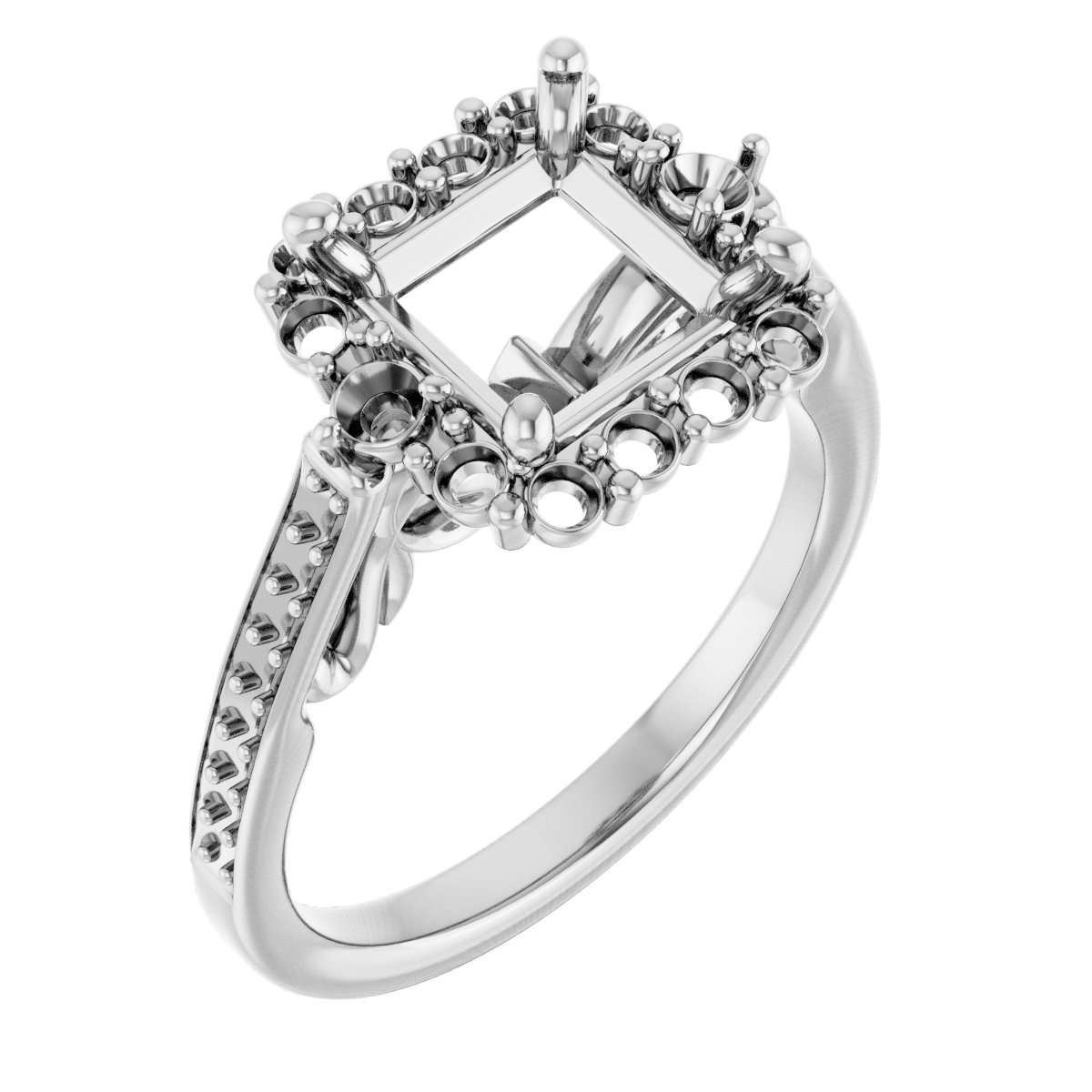 Halo-Style Engagement Ring