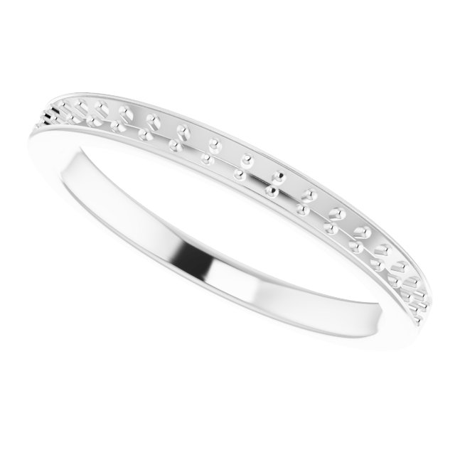 Band Mounting for 10 mm Square Ring view 5
