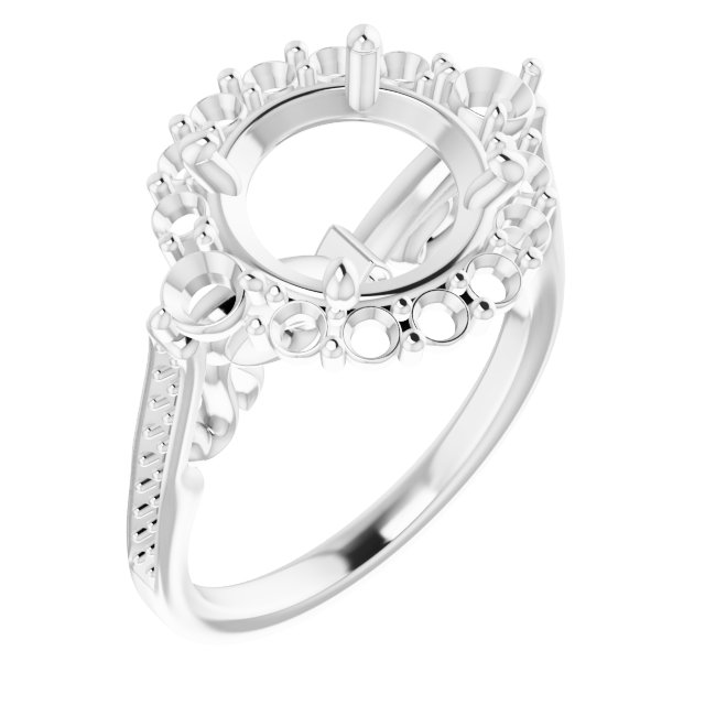 Halo-Style Engagement Ring