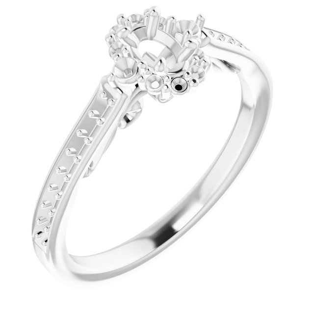 Halo-Style Engagement Ring