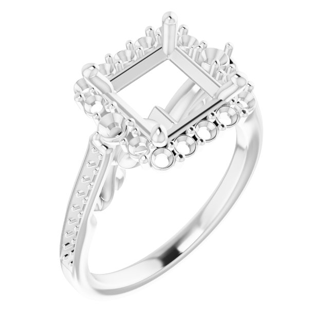 Halo-Style Engagement Ring