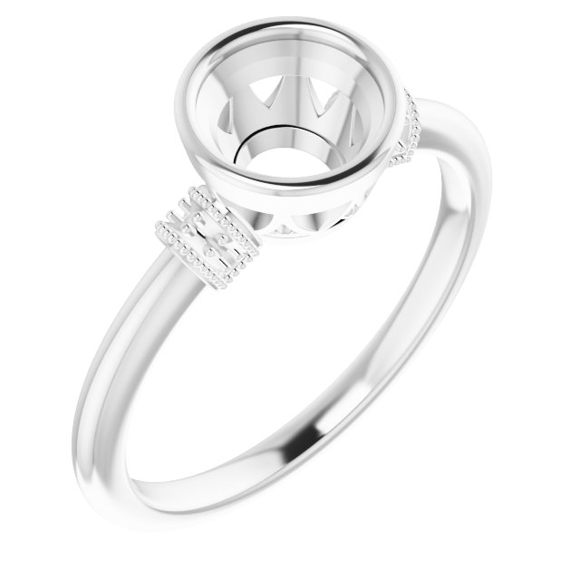 Bezel-Set Accented Ring