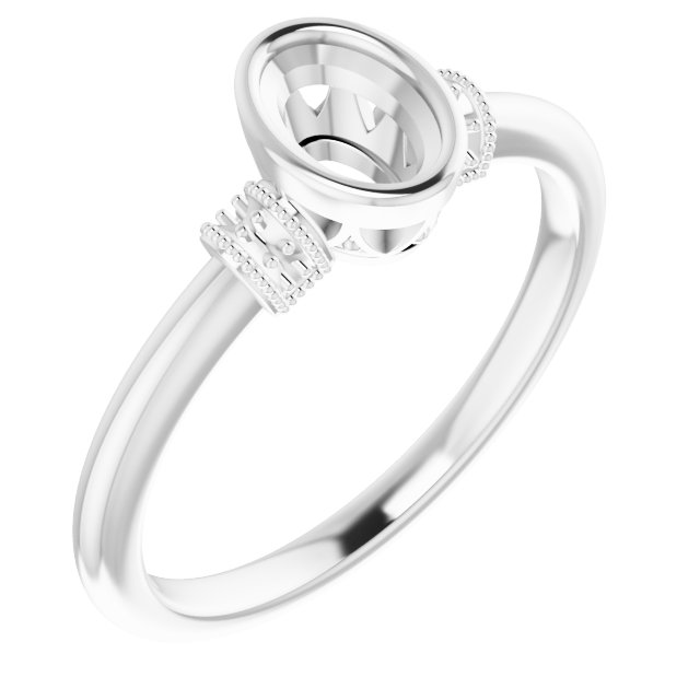 Bezel-Set Accented Ring