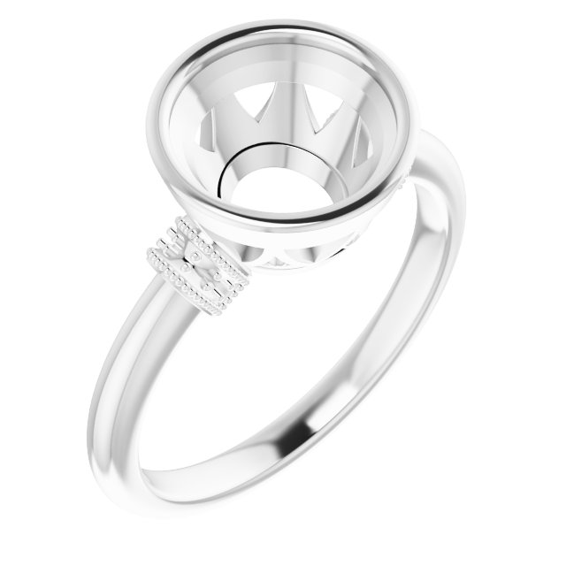 Bezel-Set Accented Ring