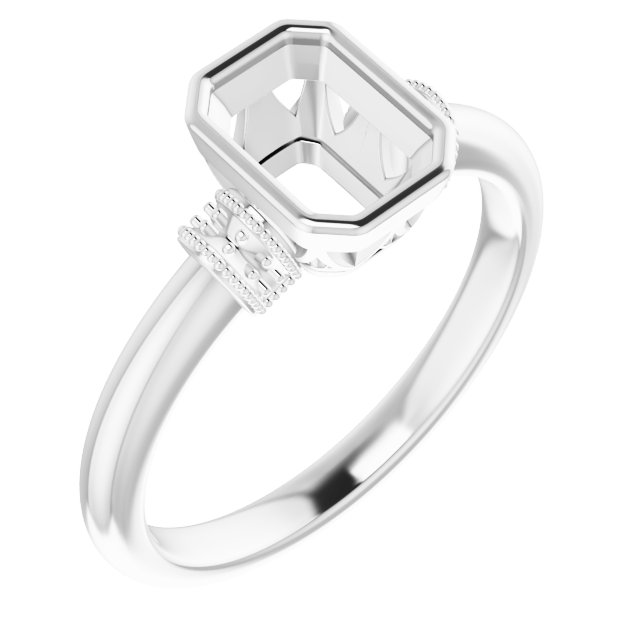 Bezel-Set Accented Ring