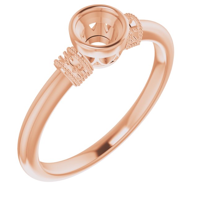 Bezel-Set Accented Ring