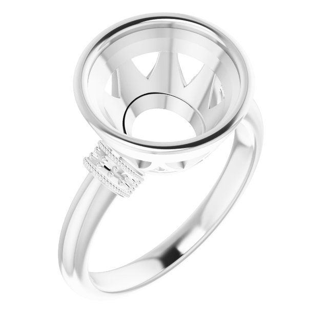 Bezel-Set Accented Ring
