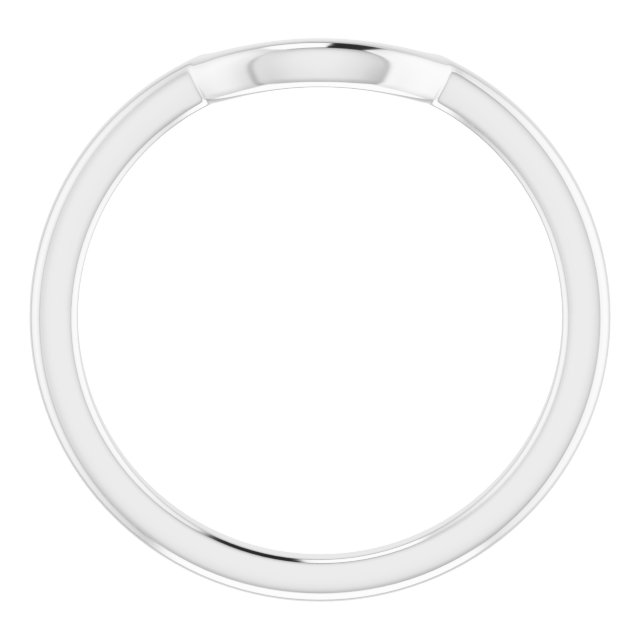 14K White Matching Band-2