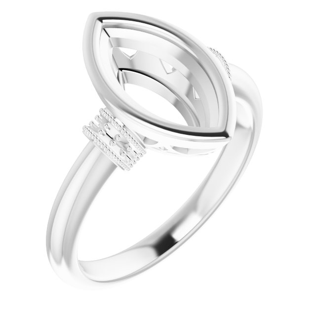 Bezel-Set Accented Ring