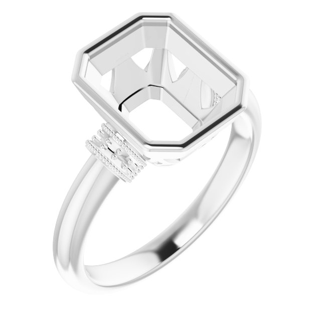 Bezel-Set Accented Ring