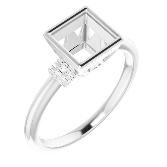 Bezel-Set Accented Ring