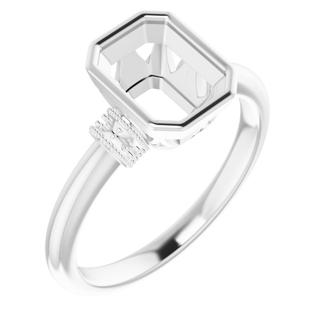 Bezel-Set Accented Ring