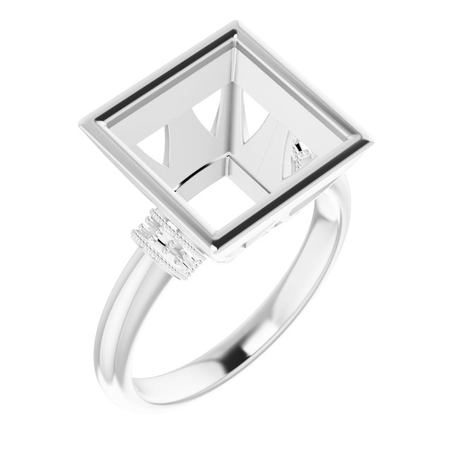 Bezel-Set Accented Ring