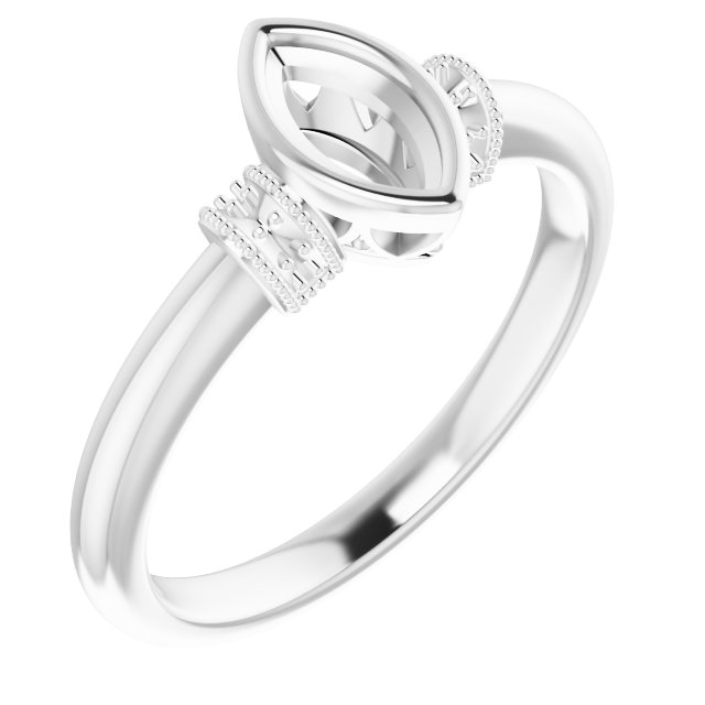 Bezel-Set Accented Ring