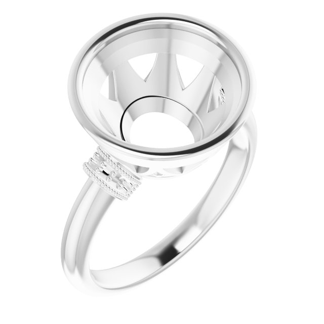 Bezel-Set Accented Ring