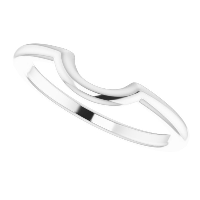 14K White Matching Band-5