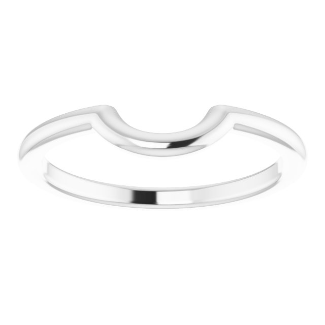 14K White Matching Band-3