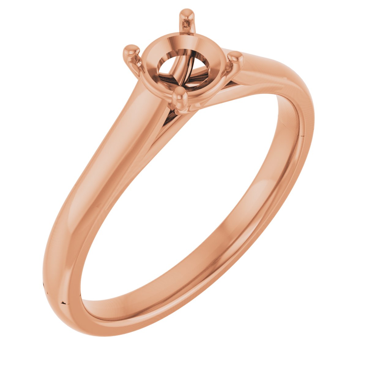 Solitaire Engagement Ring or Band