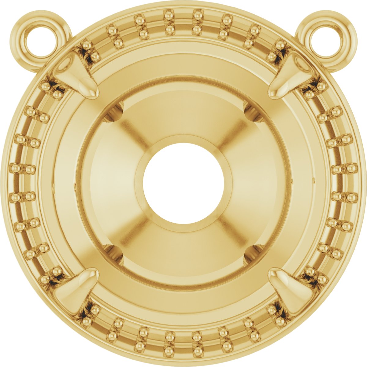 Halo-Style Necklace Center