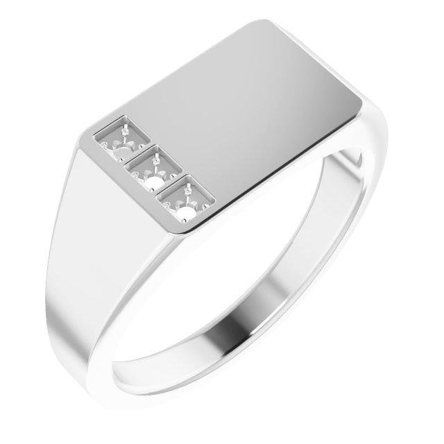 Rectangle Signet Ring