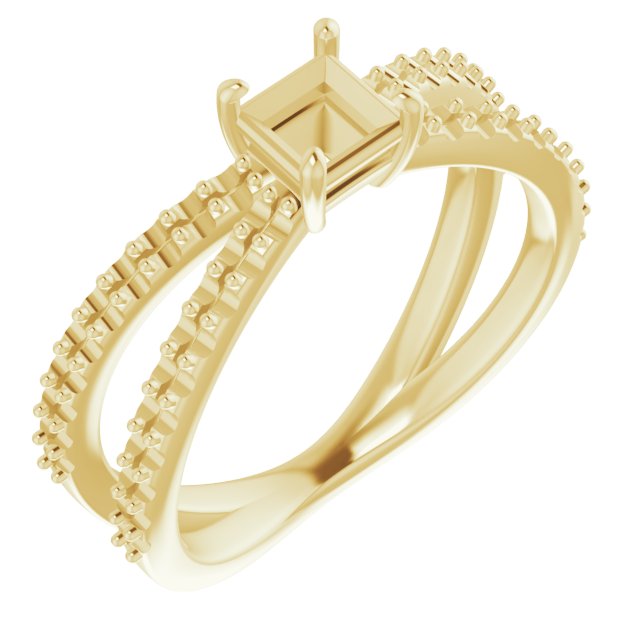 14k Yellow Gold