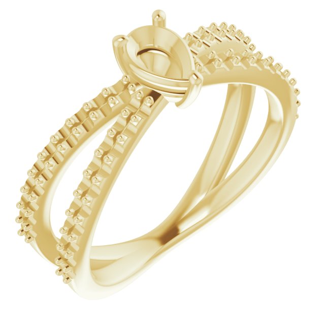 14k Yellow Gold