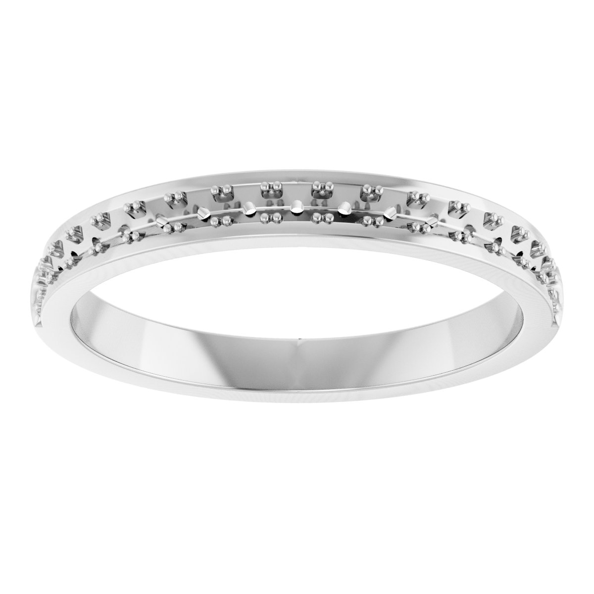 14K White 1/4 CTW Diamond Anniversary Band