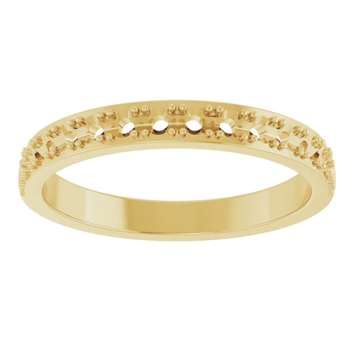 14K Yellow 3/8 CTW Diamond Anniversary Band