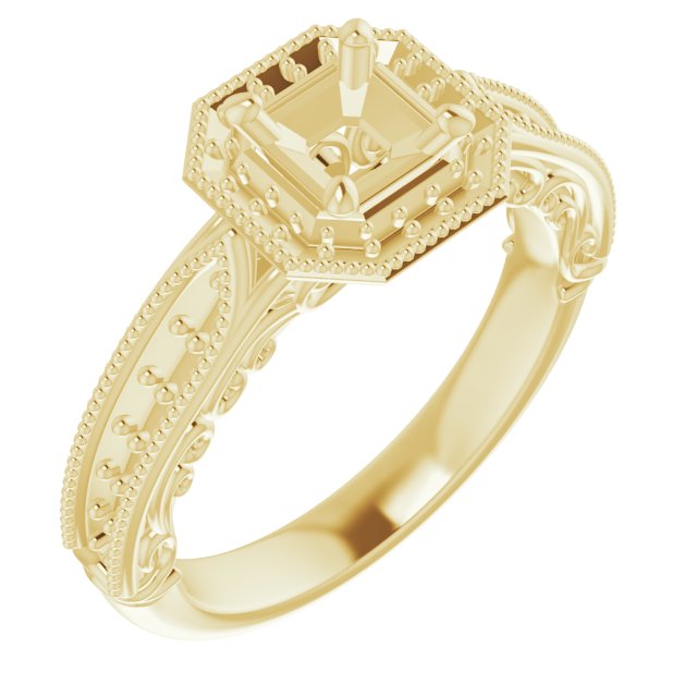 14k Yellow Gold