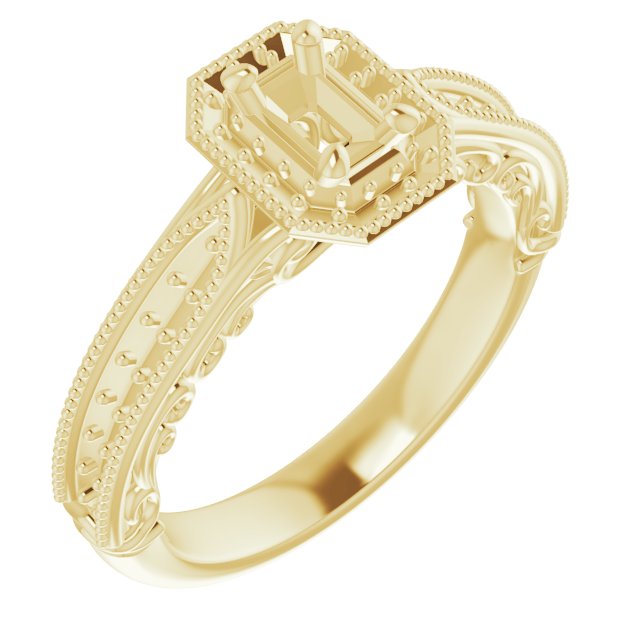 14k Yellow Gold