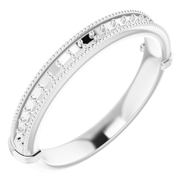 18k White Gold
