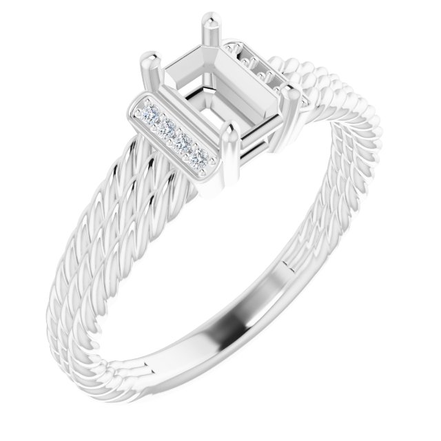 14k White Gold