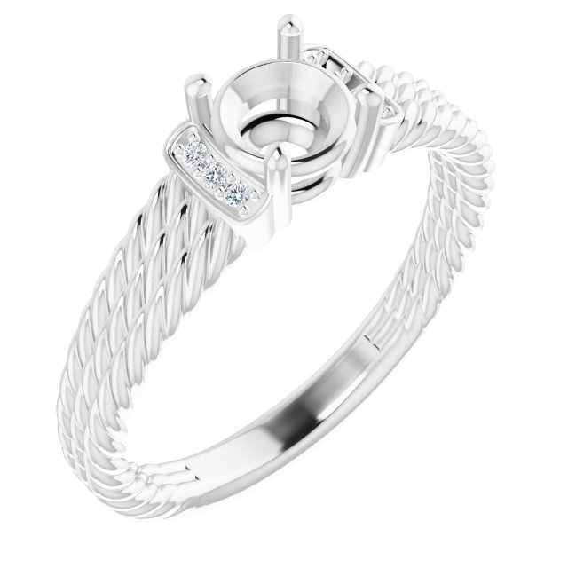 14k White Gold