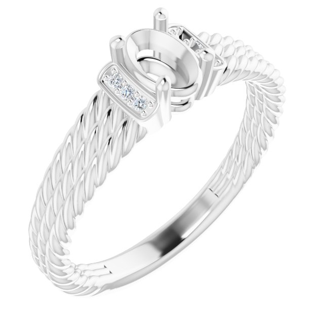 14k White Gold