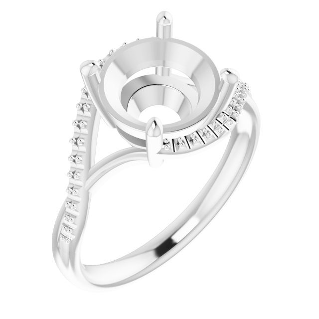 Accented Bypass Ring